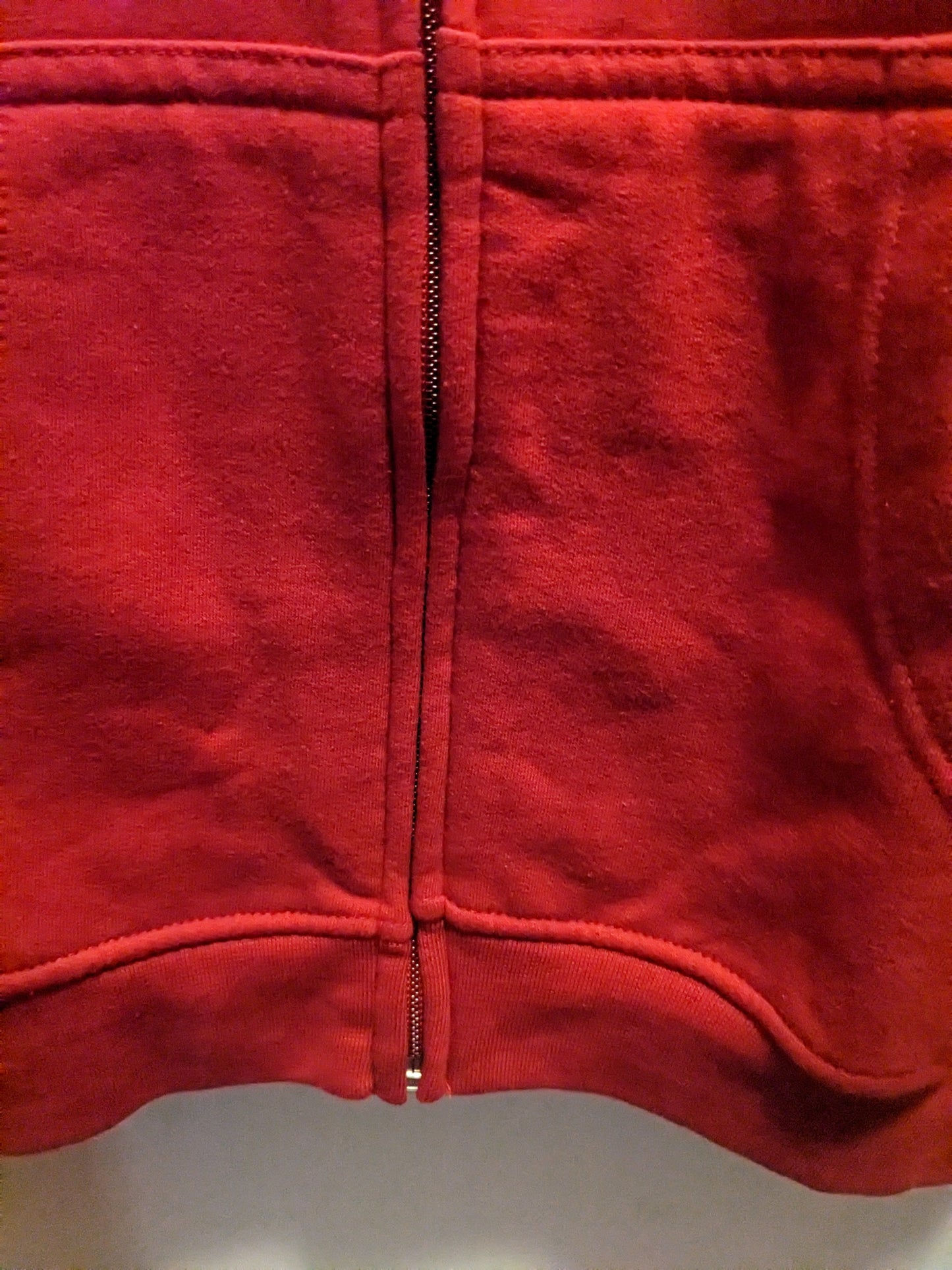Louisville Cardinals youth large (14/16) red full zip hooded jacket NWT